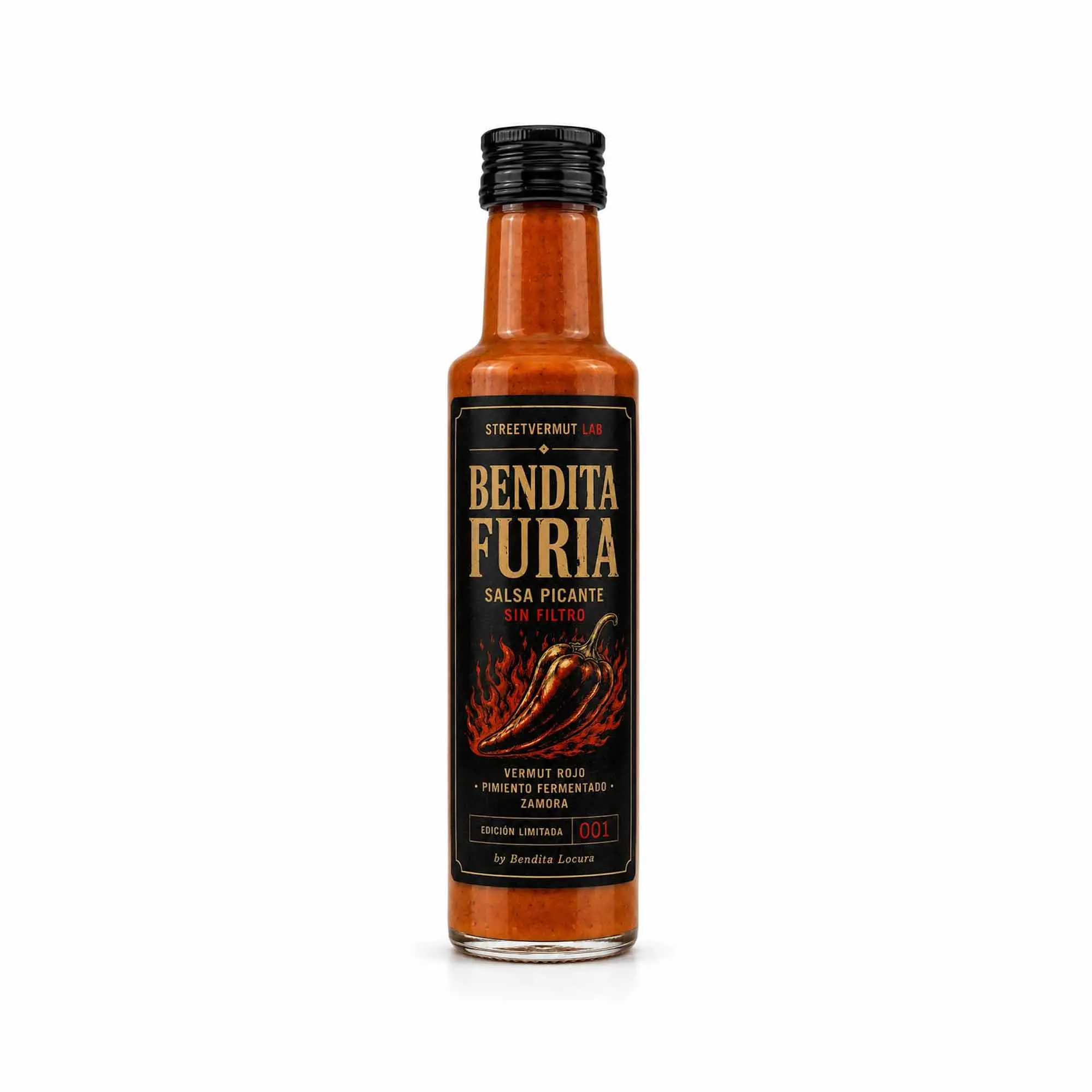 bote de salsa picante